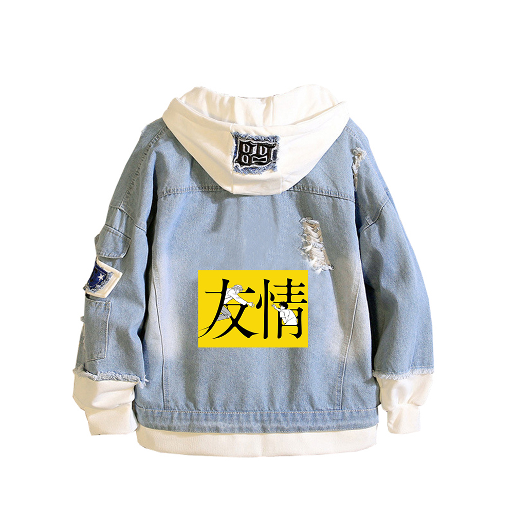 BANANA FISH Demin Jacket Anime – Embroidery Jacket Jeans Bewertung und Preis