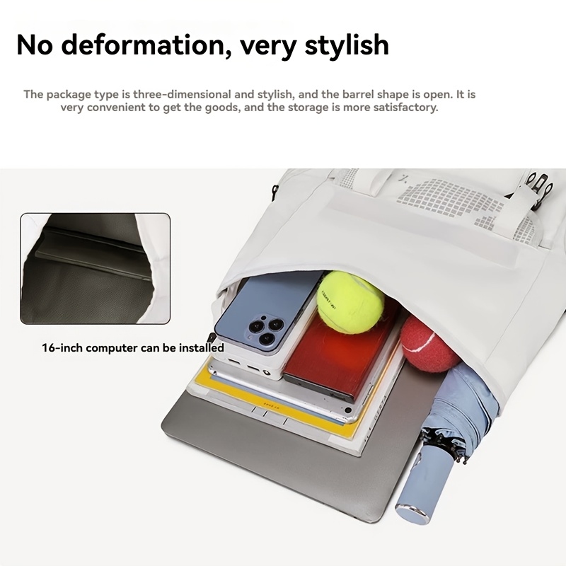 Badminton bag, tennis fitness  – Embroidery Fashion Bewertung und Preis