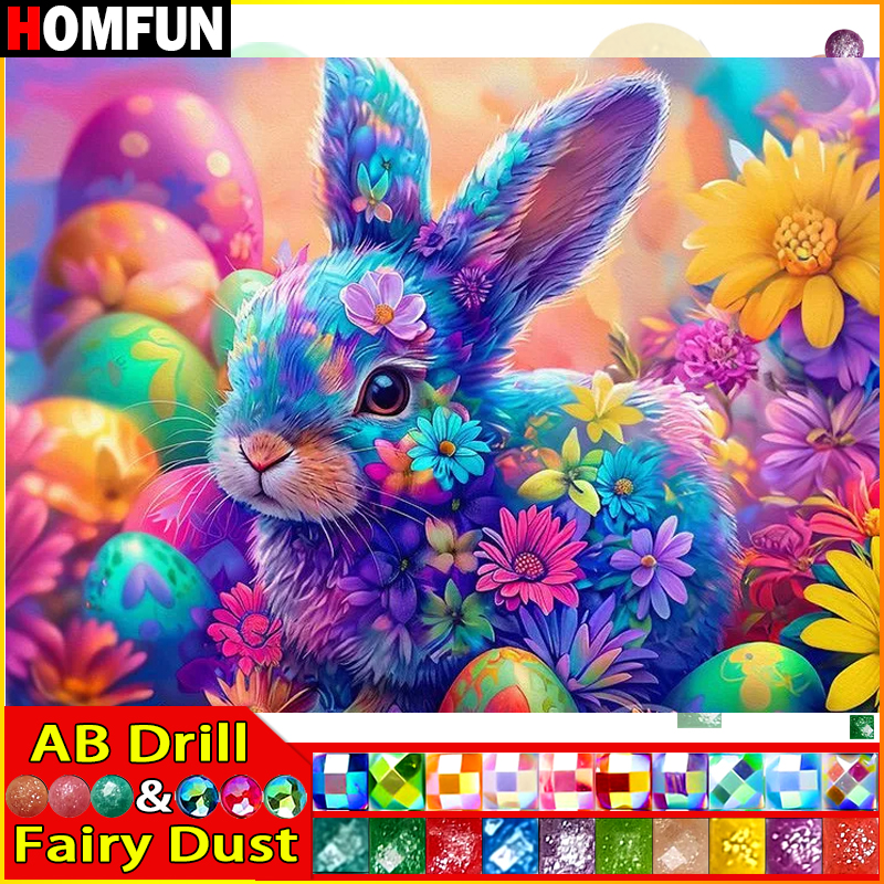 HOMFUN Fairy Dust AB Diamond P – Embroidery Flower Pattern Bewertung und Preis