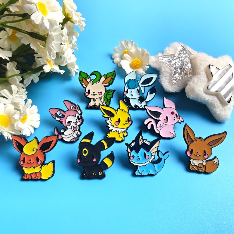 Hot 9 Pcs Anime Elf Brooch Set – Embroidery Wallpaper Bewertung und Preis
