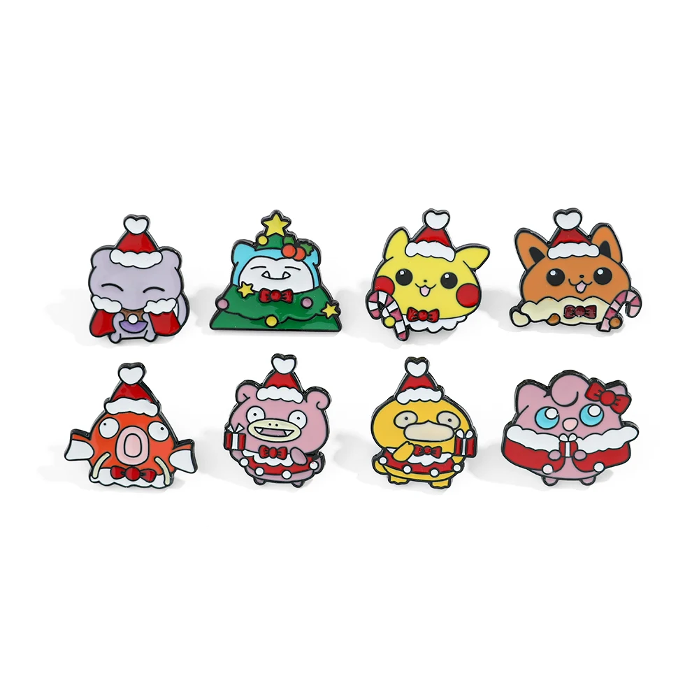 8 Pcs Christmas Slowpoke Brooc – Embroidery Wallpaper Bewertung und Preis
