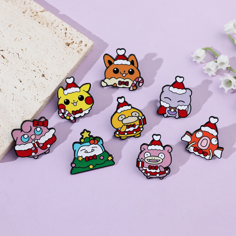 8 Pcs Christmas Slowpoke Brooc – Embroidery Wallpaper Bewertung und Preis
