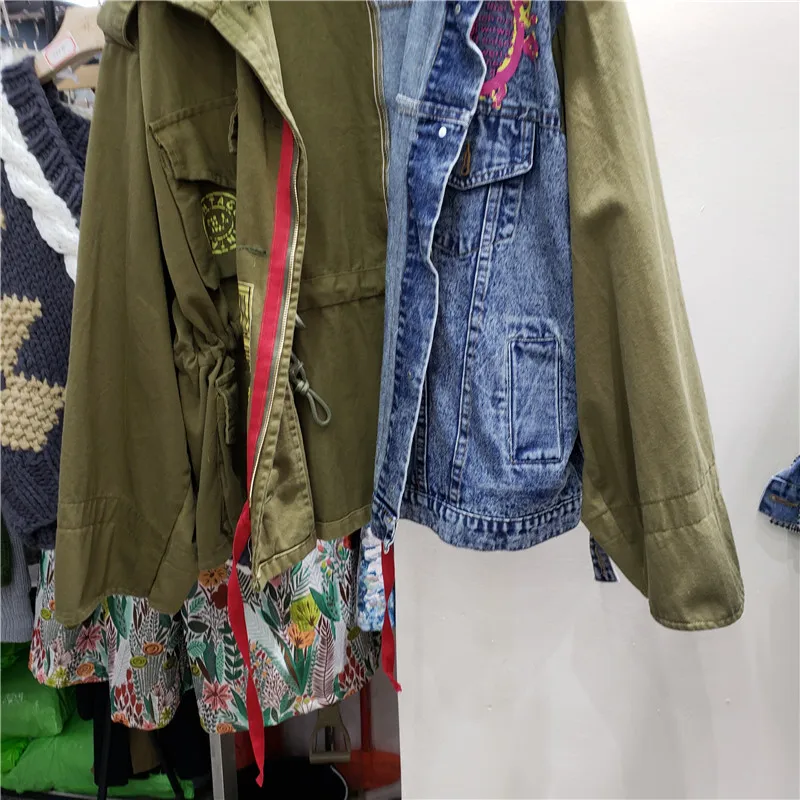 Vintage Blue Embroidery Splice – Embroidery Jacket Jeans Bewertung und Preis