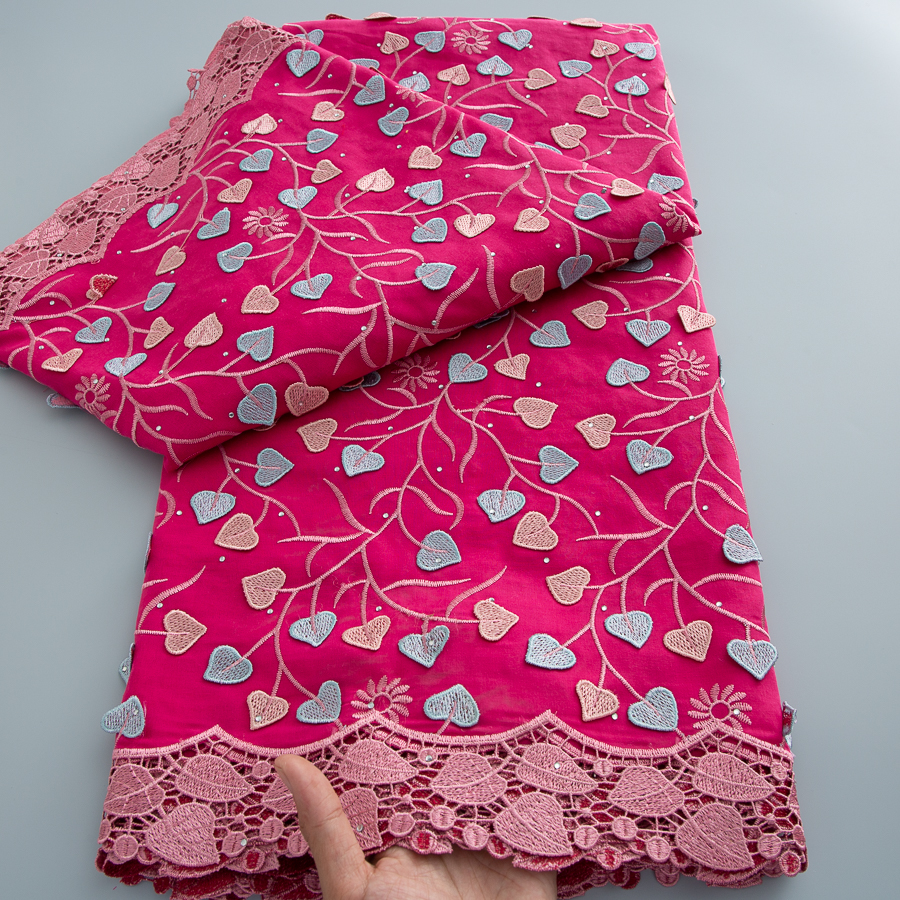 Nigerian Embroidery Cotton Lac – Embroidery Flower Pattern Bewertung und Preis