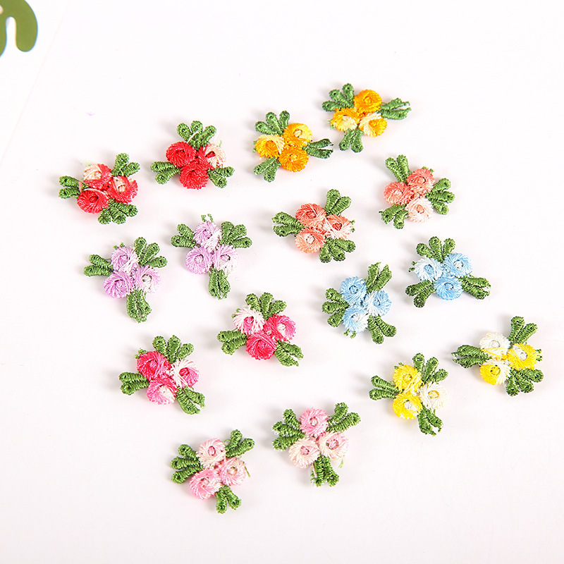 50 PCS Embroidery Water-solubl – Embroidery Yellow Flower Bewertung und Preis