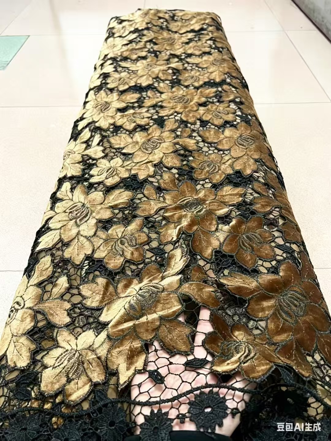 African Lace Fabric High Quali – Velvet Fabric Embroidery Bewertung und Preis