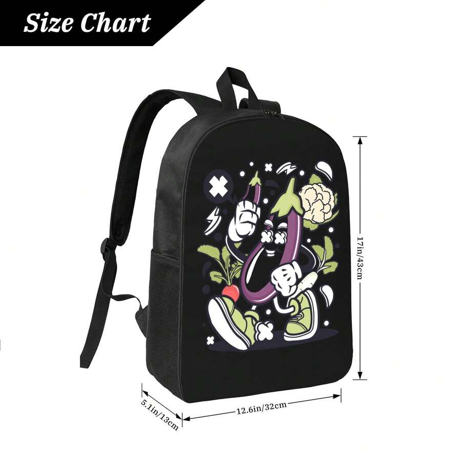Funny Cartoon Vegetable Print  – Embroidery Fashion Bewertung und Preis