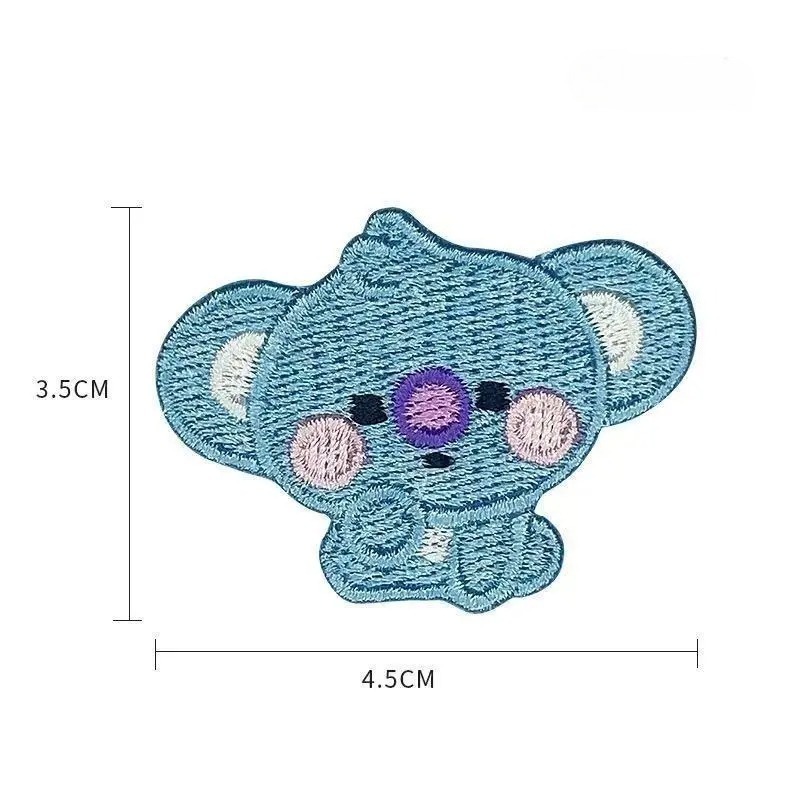 BT21 Cute Baby Embroidered Bro – Embroidery Wallpaper Bewertung und Preis