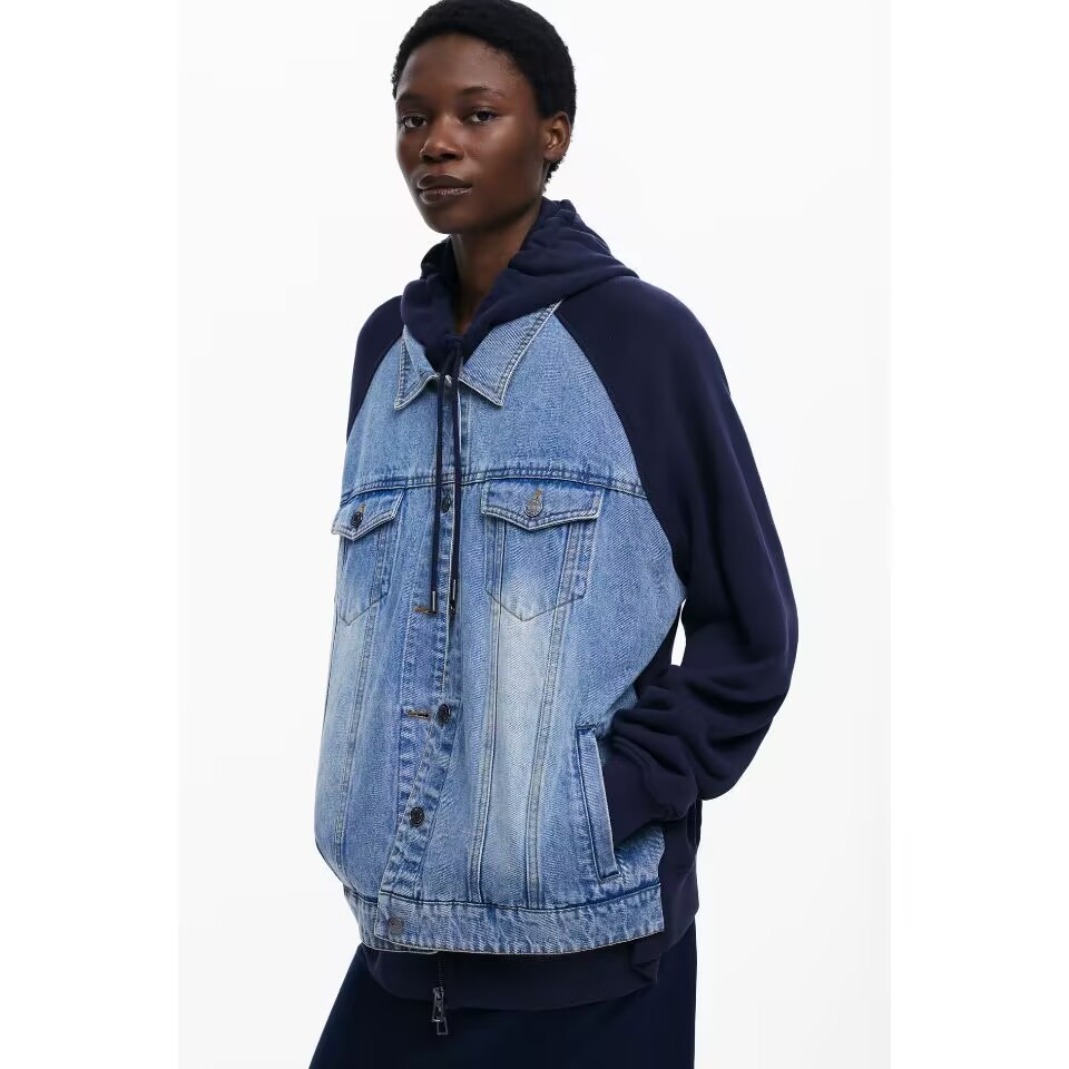 Foreign trade Spain new embroi – Embroidery Jacket Jeans Bewertung und Preis