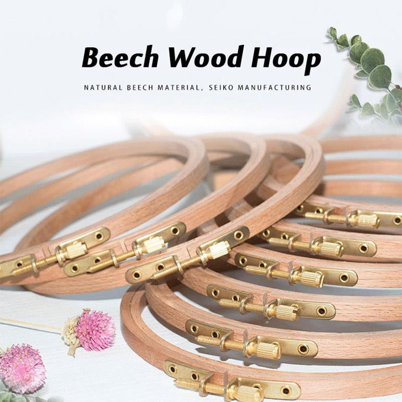 1pcs High Quality Beech Wood E – Embroidery Hooping Bewertung und Preis