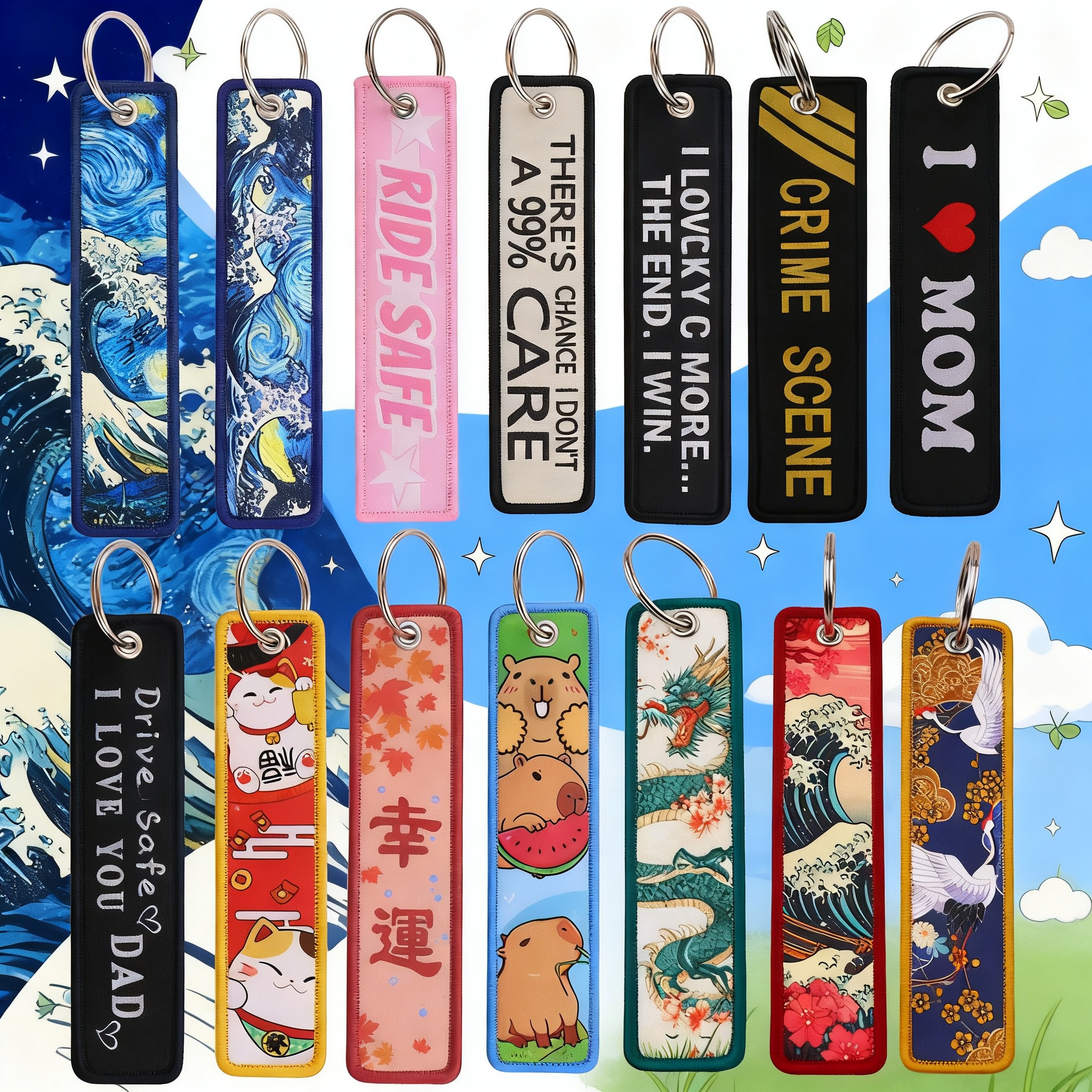 Van Gogh Embroidery Key Fobs K – Embroidery Charm Bewertung und Preis