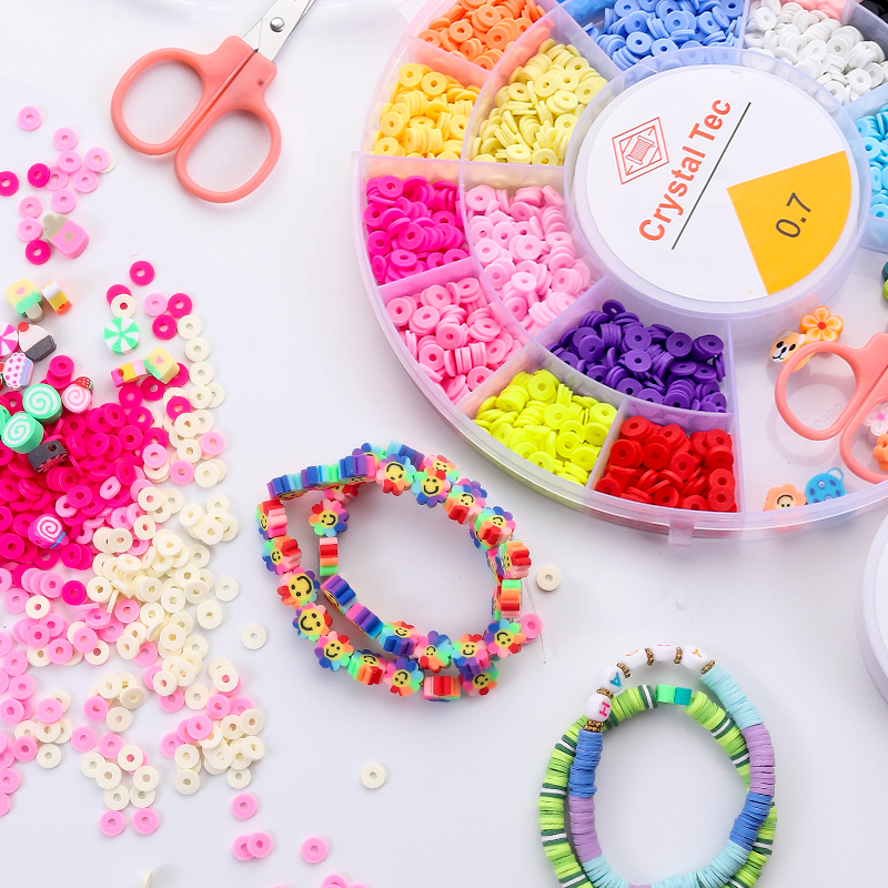 Clay Beads Bracelet Making Kit – Embroidery Charm Bewertung und Preis