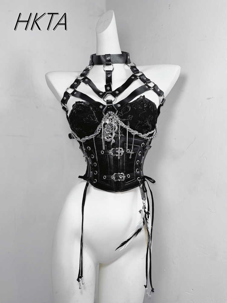Dark Style Goth Metal Chain Wa – Embroidery Rose Bewertung und Preis