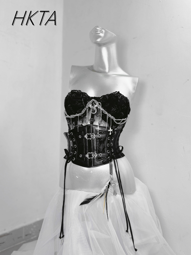 Dark Style Goth Metal Chain Wa – Embroidery Rose Bewertung und Preis