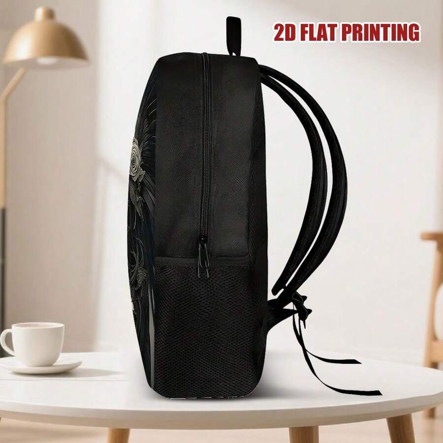 Gothic Phantom Angel Backpack  – Embroidery Rose Bewertung und Preis