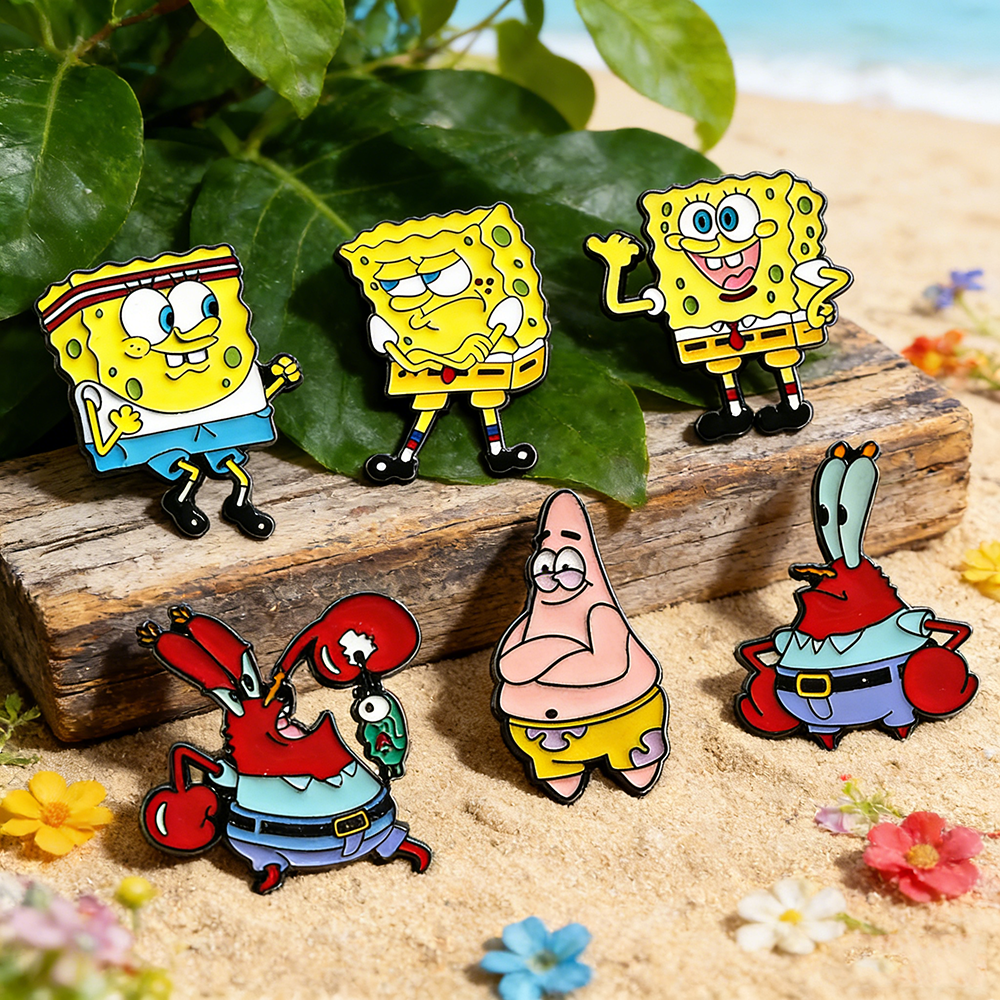 6 Pcs SpongeBob SquarePants An – Embroidery Wallpaper Bewertung und Preis