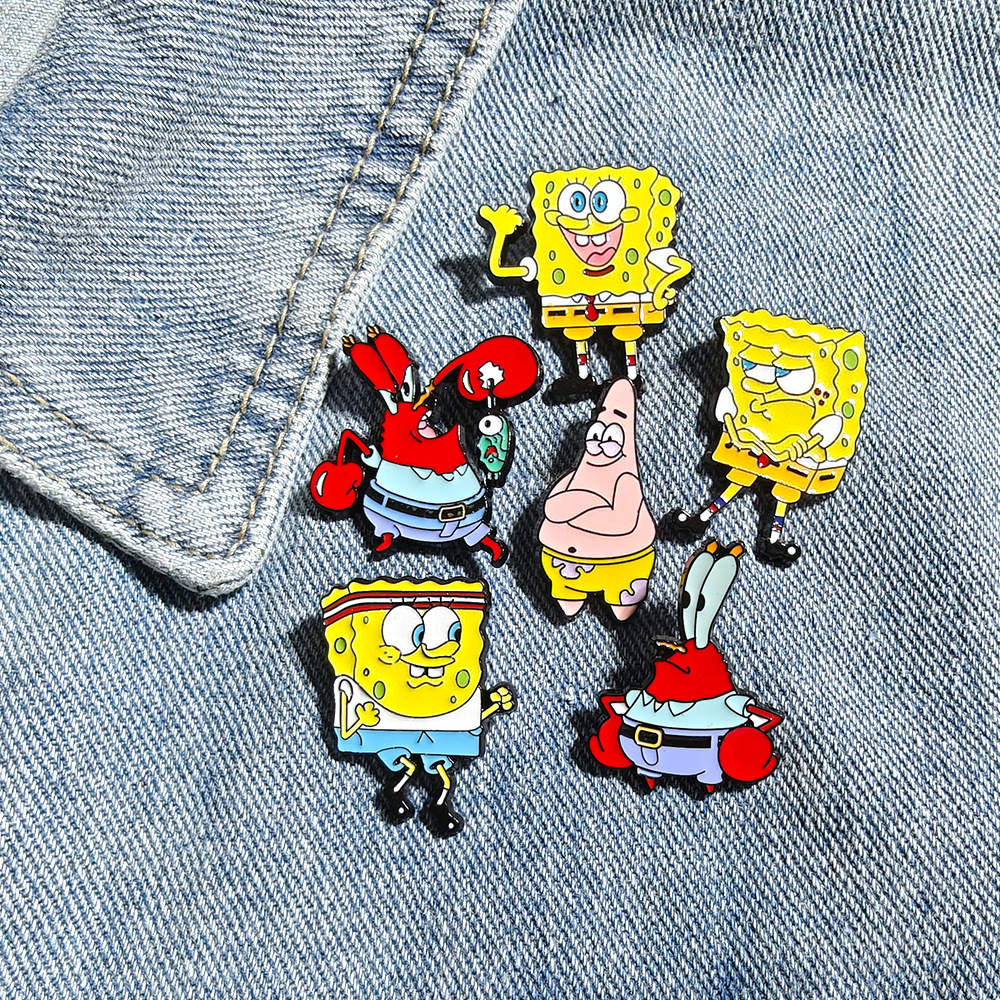 6 Pcs SpongeBob SquarePants An – Embroidery Wallpaper Bewertung und Preis
