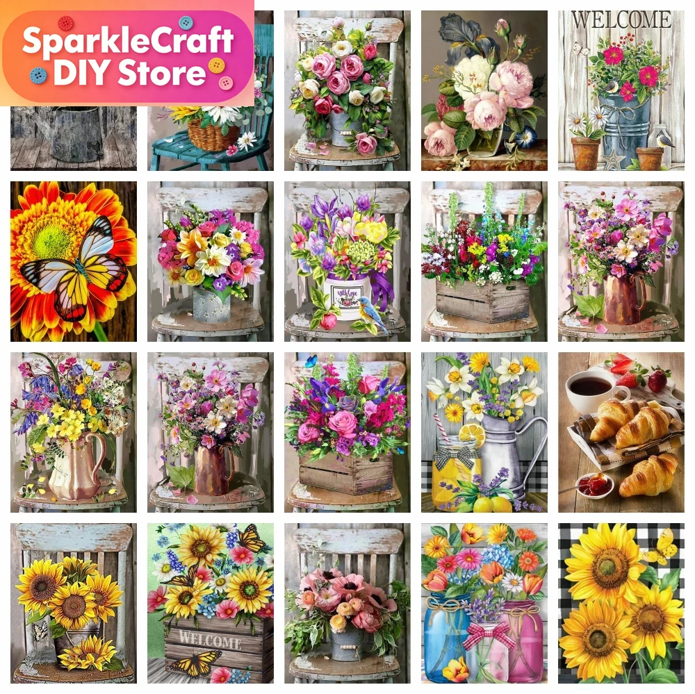 1pc frameless  Diamond Paintin – Embroidery Rose Bewertung und Preis