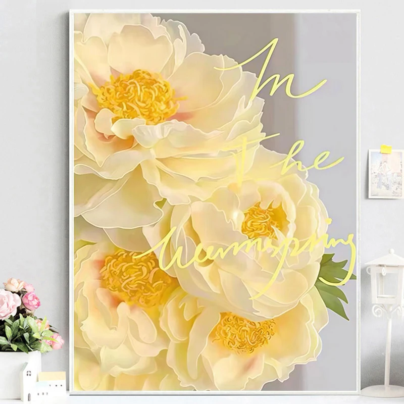 Yellow Flowers 5D Diamond Pain – Embroidery Yellow Flower Bewertung und Preis
