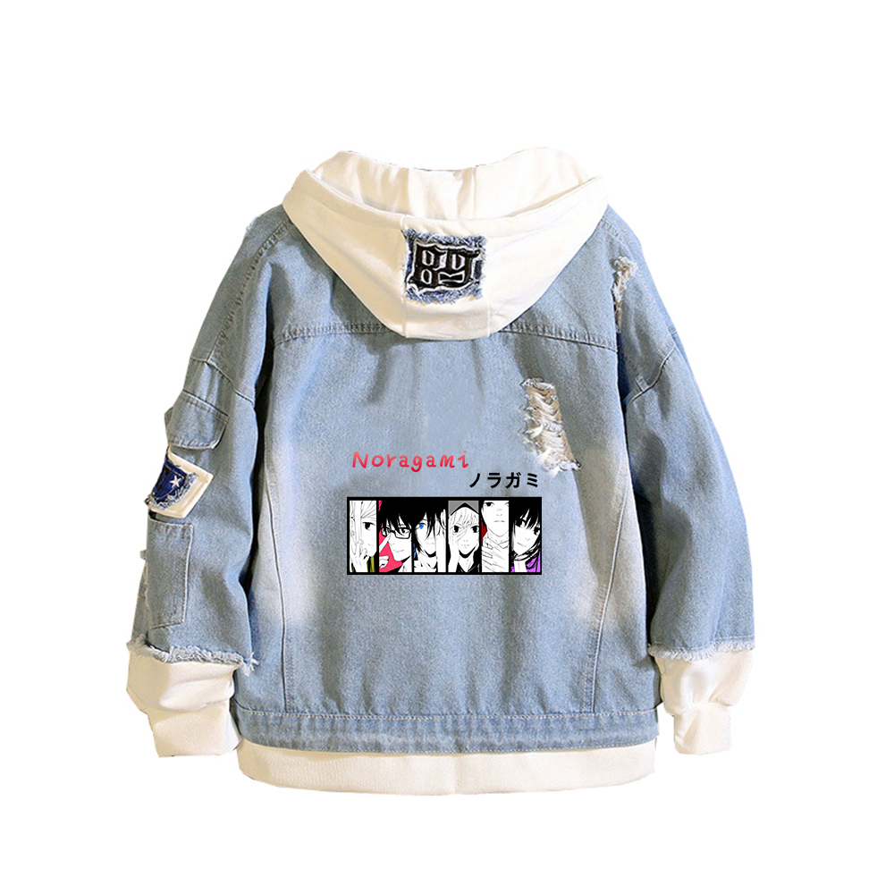 Noragami ARAGOTO Print Women D – Embroidery Jacket Jeans Bewertung und Preis