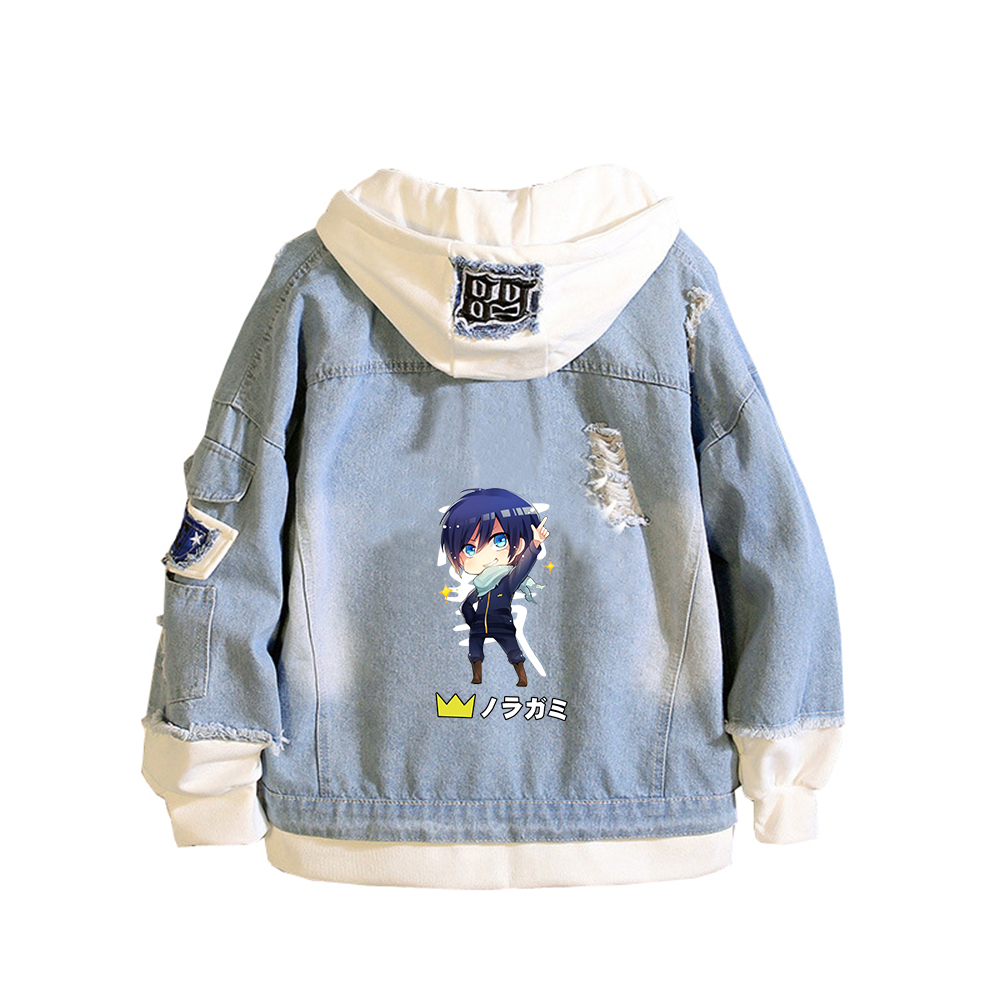 Noragami ARAGOTO Print Women D – Embroidery Jacket Jeans Bewertung und Preis