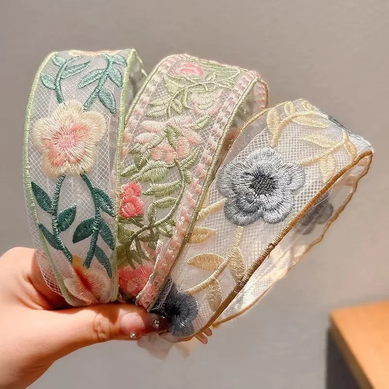 1/3pcs Elegant Chiffon Embroid – Embroidery Hooping Bewertung und Preis
