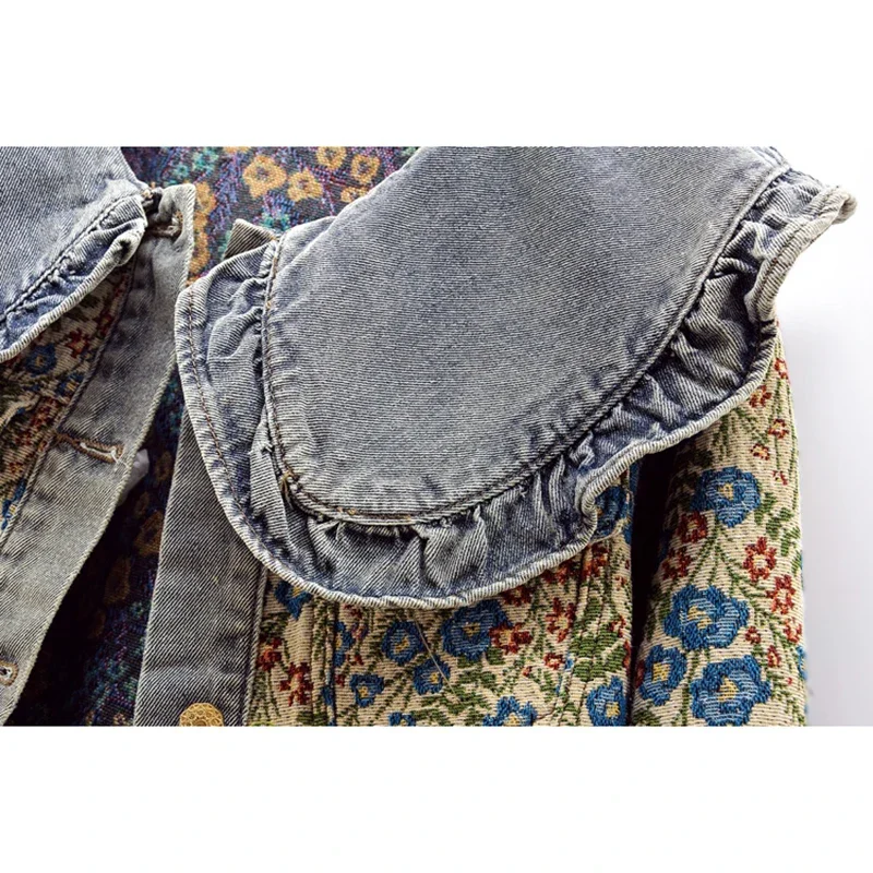 Ruffles Embroidery Jacquard Pe – Embroidery Jacket Jeans Bewertung und Preis