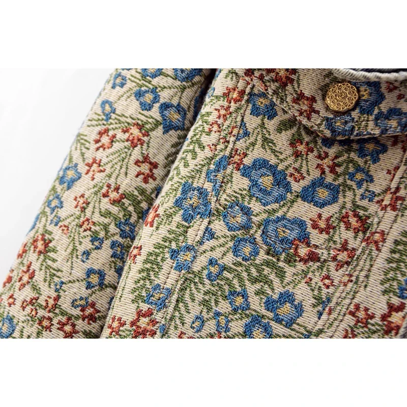 Ruffles Embroidery Jacquard Pe – Embroidery Jacket Jeans Bewertung und Preis