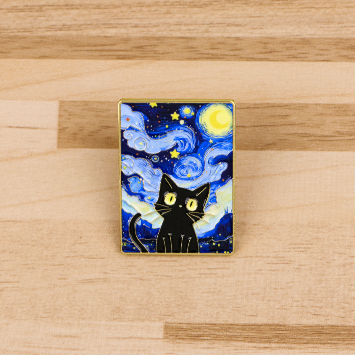 Starry Night by Van Gogh Blank – Embroidery Wallpaper Bewertung und Preis