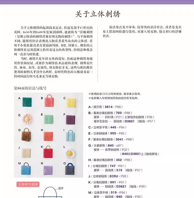 Embroidery Basic Needle Method – Embroidery Flower Pattern Bewertung und Preis