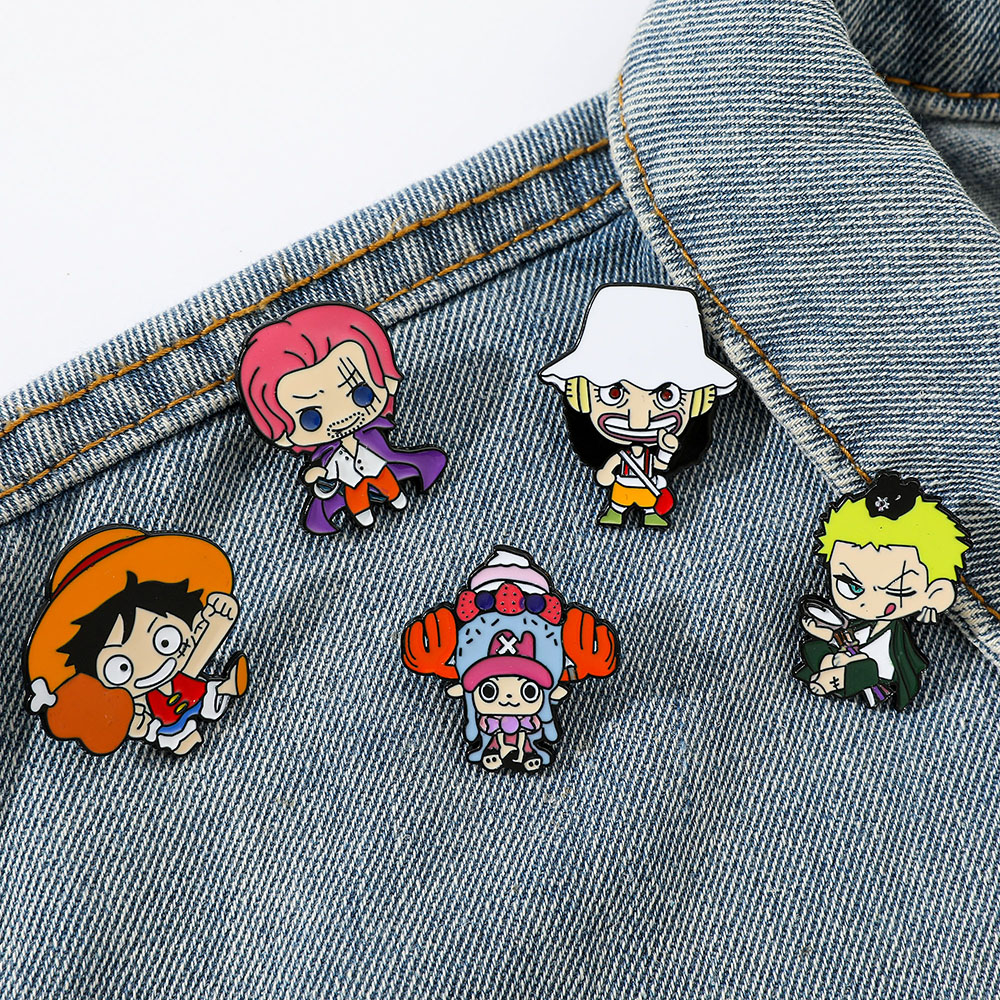 5 Pcs Creative anime Brooch Ha – Embroidery Wallpaper Bewertung und Preis