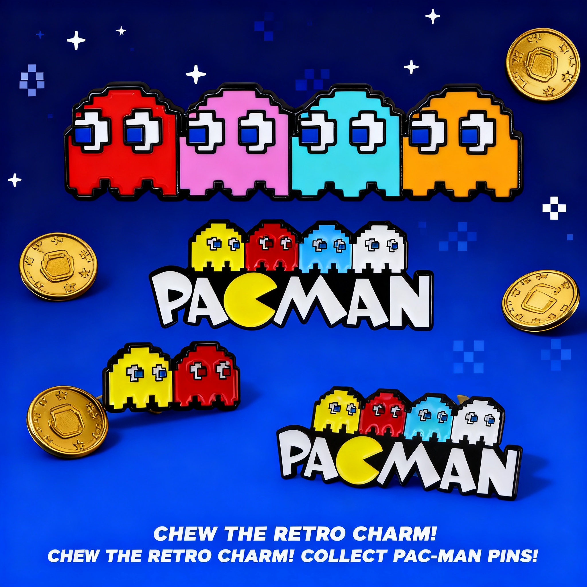 Pac-Man Game Brooch Pin Badge  – Embroidery Wallpaper Bewertung und Preis