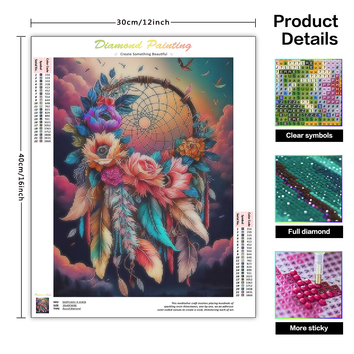 Frameless, Diamond Painting Dr – Embroidery Rose Bewertung und Preis