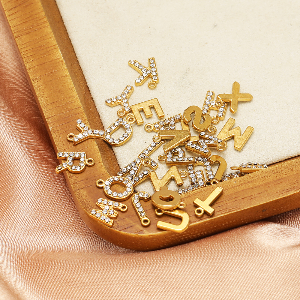 5pcs Stainless Steel Gold Rhin – Embroidery Charm Bewertung und Preis