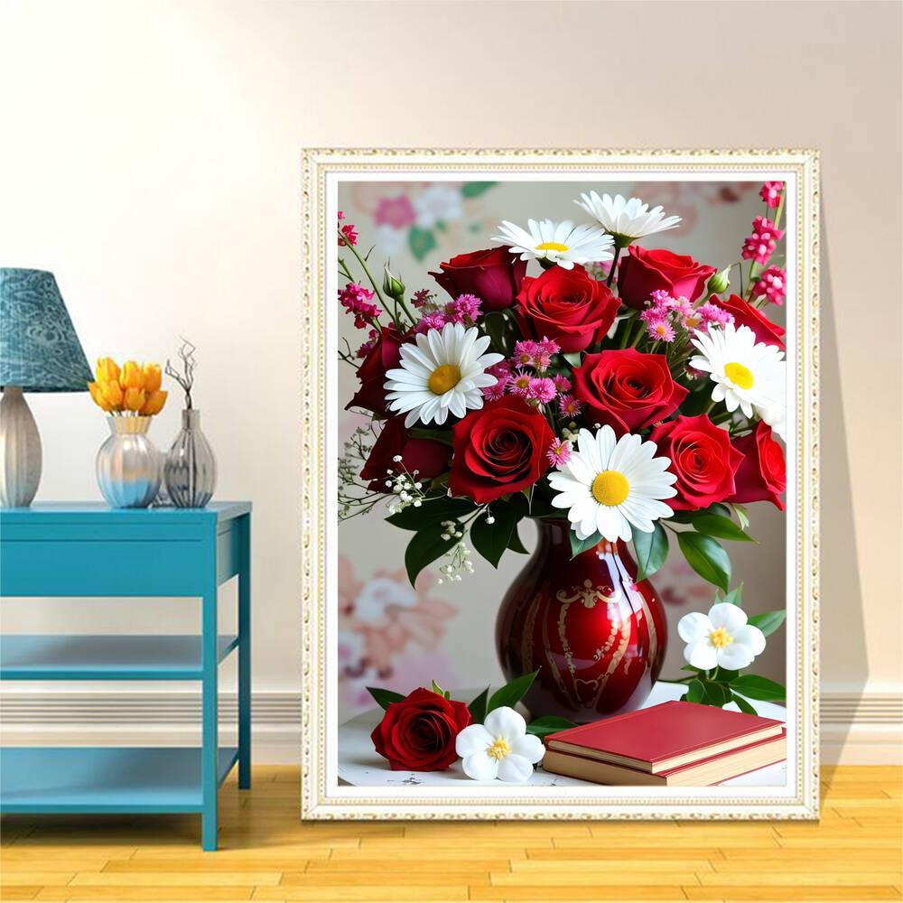 5D DIY Diamond Embroidery Rose – Embroidery Rose Bewertung und Preis