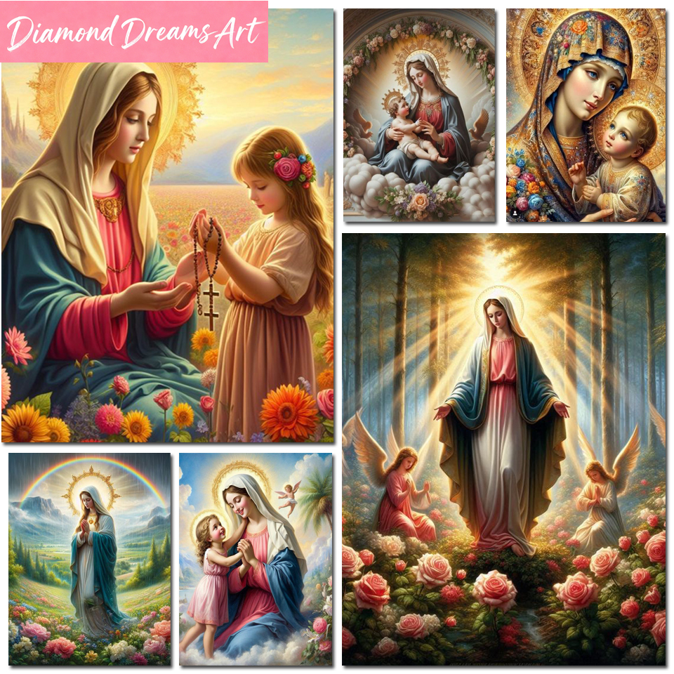 Frameless,Diamond Painting Vir – Embroidery Rose Bewertung und Preis