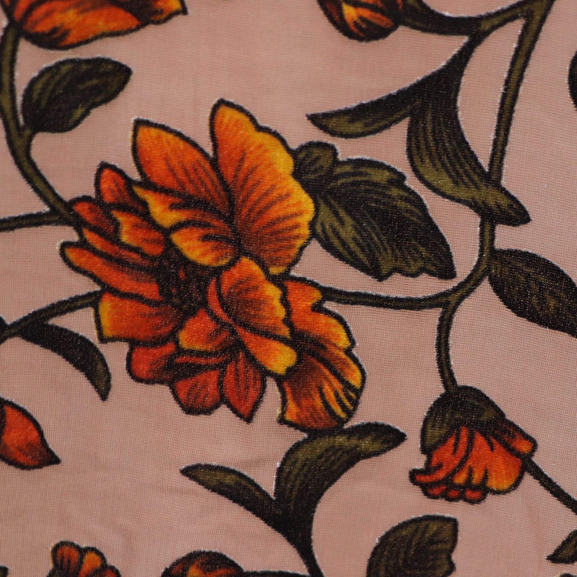 Woven Velvet Brocade Sticky Ve – Velvet Fabric Embroidery Bewertung und Preis
