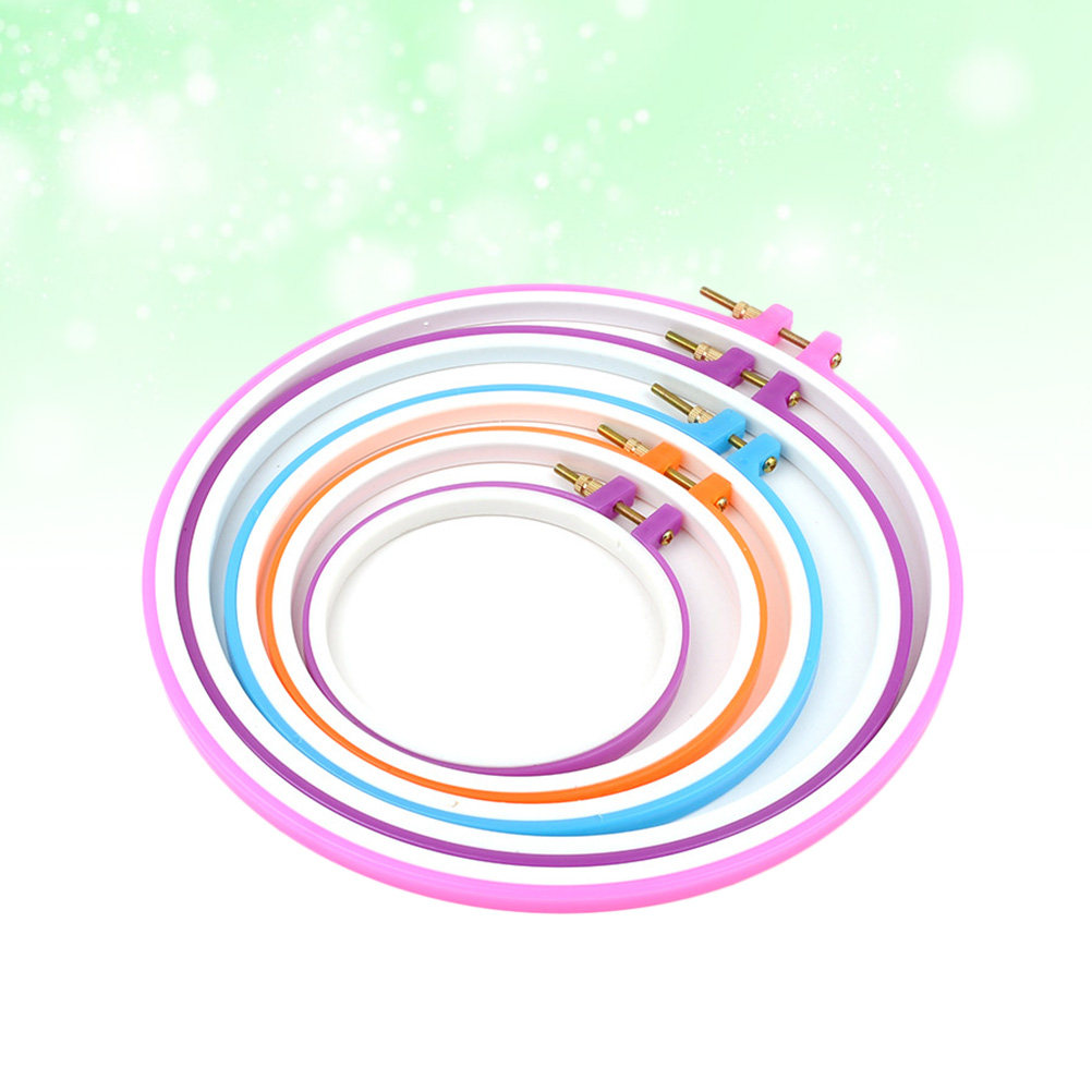 5Pcs Cross Stitch Embroidery H – Embroidery Hooping Bewertung und Preis