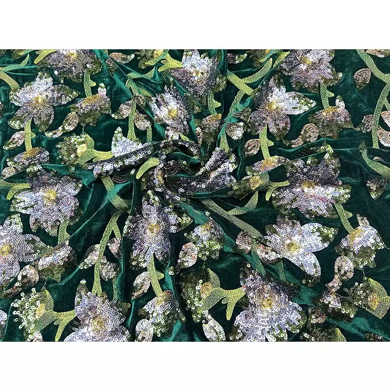 1yard Retro velvet tela Handcr – Velvet Fabric Embroidery Bewertung und Preis