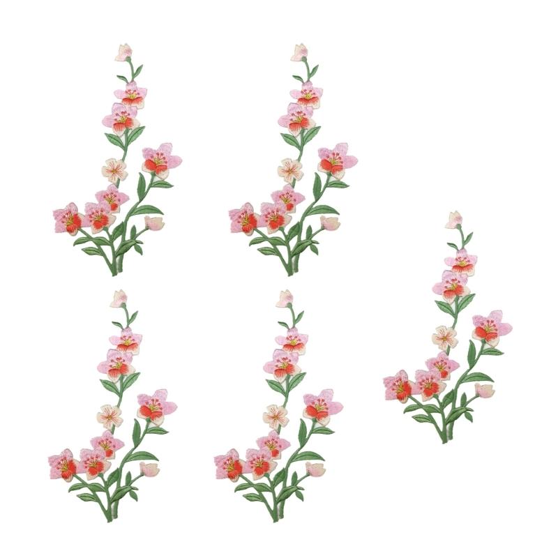 R9UF 5Pcs Embroidery Applique  – Embroidery Jacket Jeans Bewertung und Preis