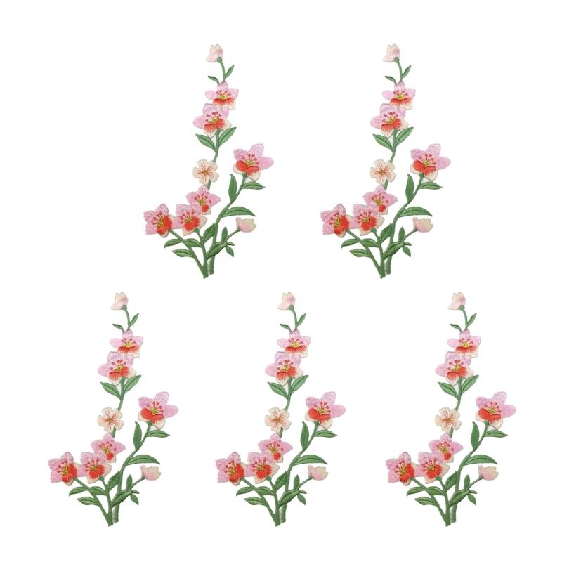 R9UF 5Pcs Embroidery Applique  – Embroidery Jacket Jeans Bewertung und Preis